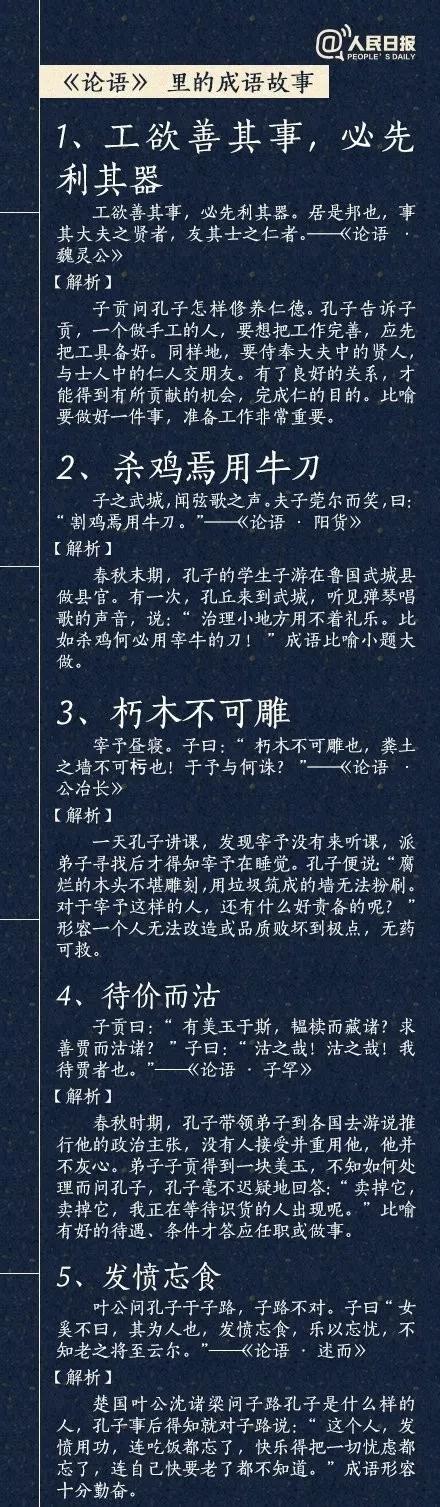 常識積累：8本歷史典籍里的成語故事